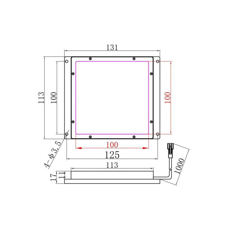 FH-FL100尺寸