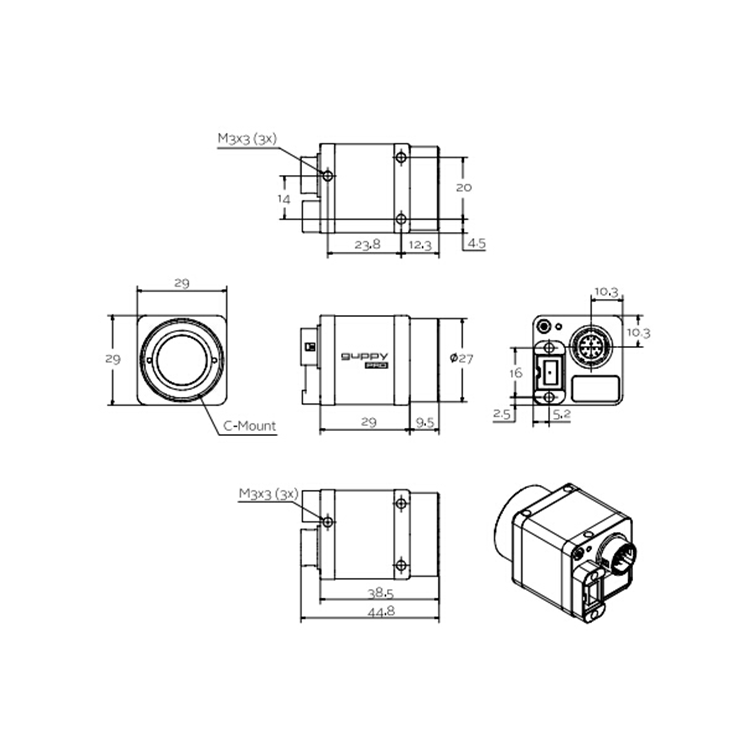 GuppyPRO F-503C